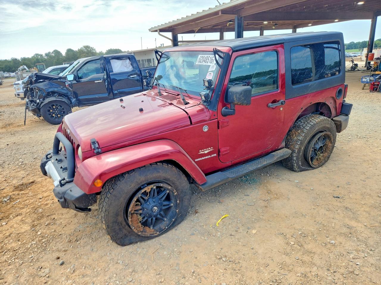 2012 JEEP WRANGLER SAHARA | 1C4AJWBGXCL146228 | UPCARS