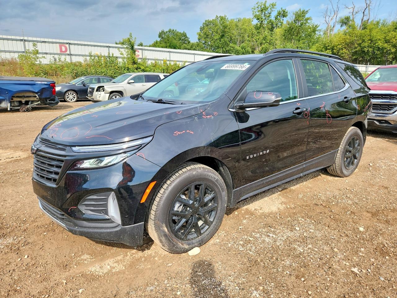 2024 CHEVROLET EQUINOX LT | 3GNAXKEG8RL130312 | UPCARS