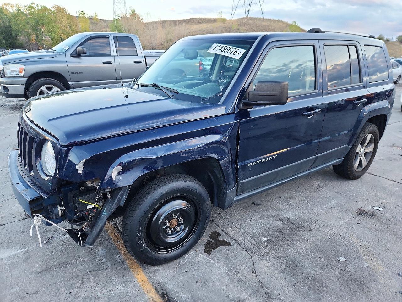 2016 JEEP PATRIOT LATITUDE | 1C4NJRFB5GD619602 | UPCARS