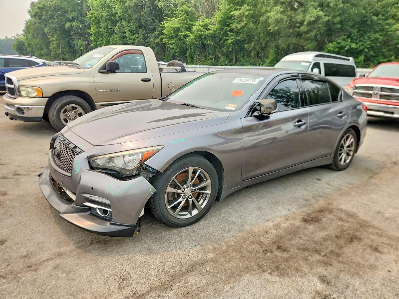 2015 INFINITI Q50 PREMIUM | JN1BV7AR3FM414491 | UPCARS