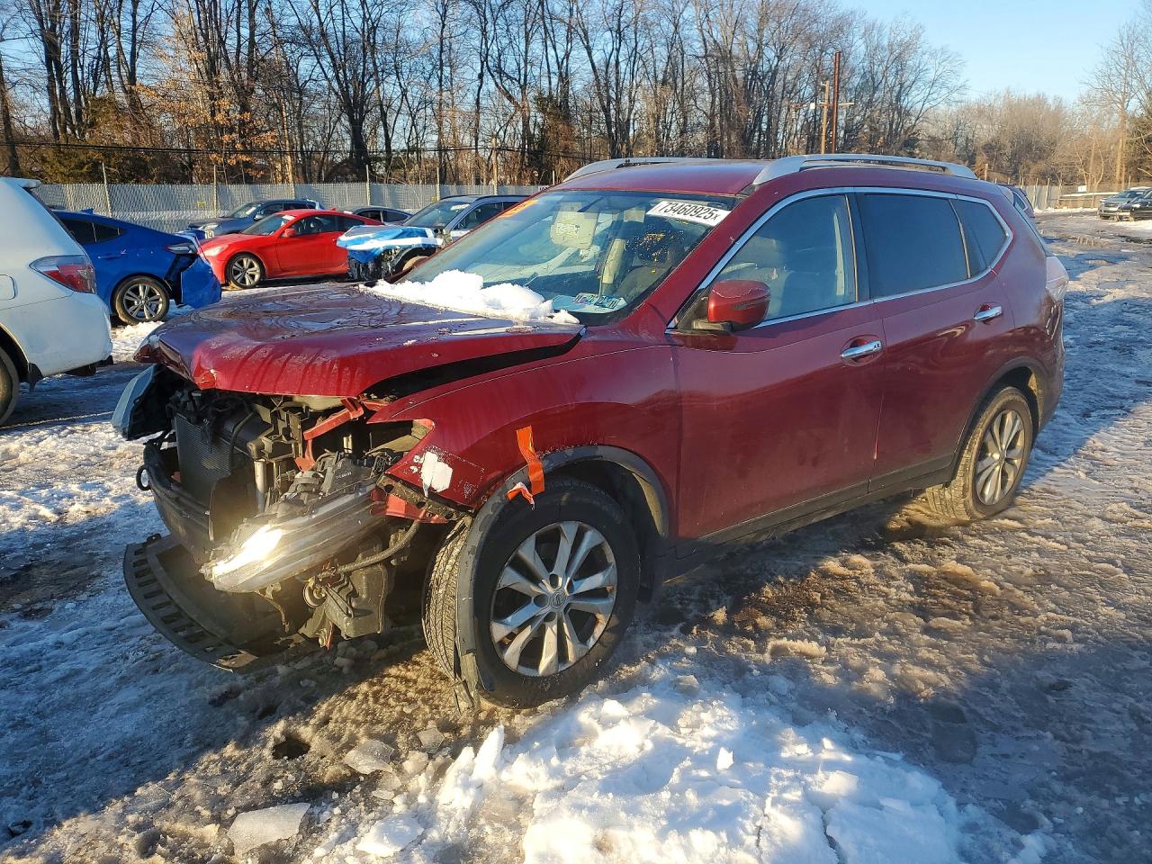 2016 NISSAN ROGUE SV | KNMAT2MV4GP600485 | UPCARS