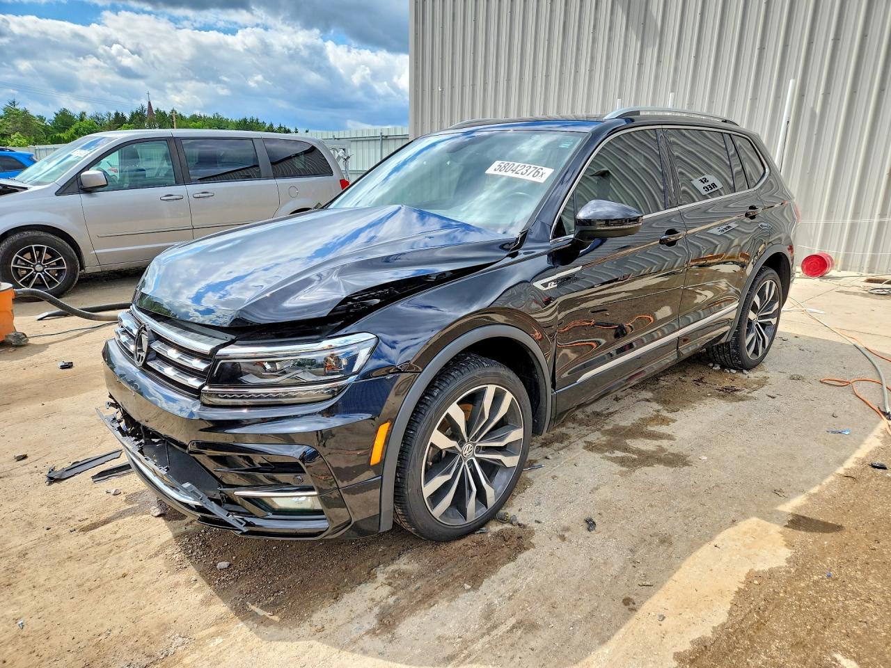2021 VOLKSWAGEN TIGUAN SEL PREMIUM R-LINE | 3VV4B7AX9MM044907 | UPCARS