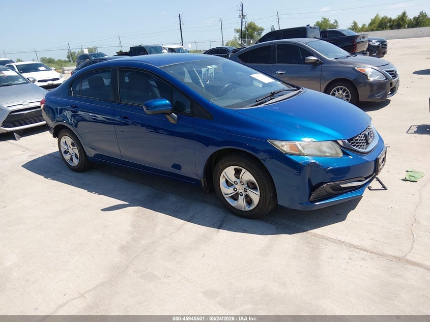 2014 HONDA CIVIC LX | 19XFB2F59EE062630 | UPCARS