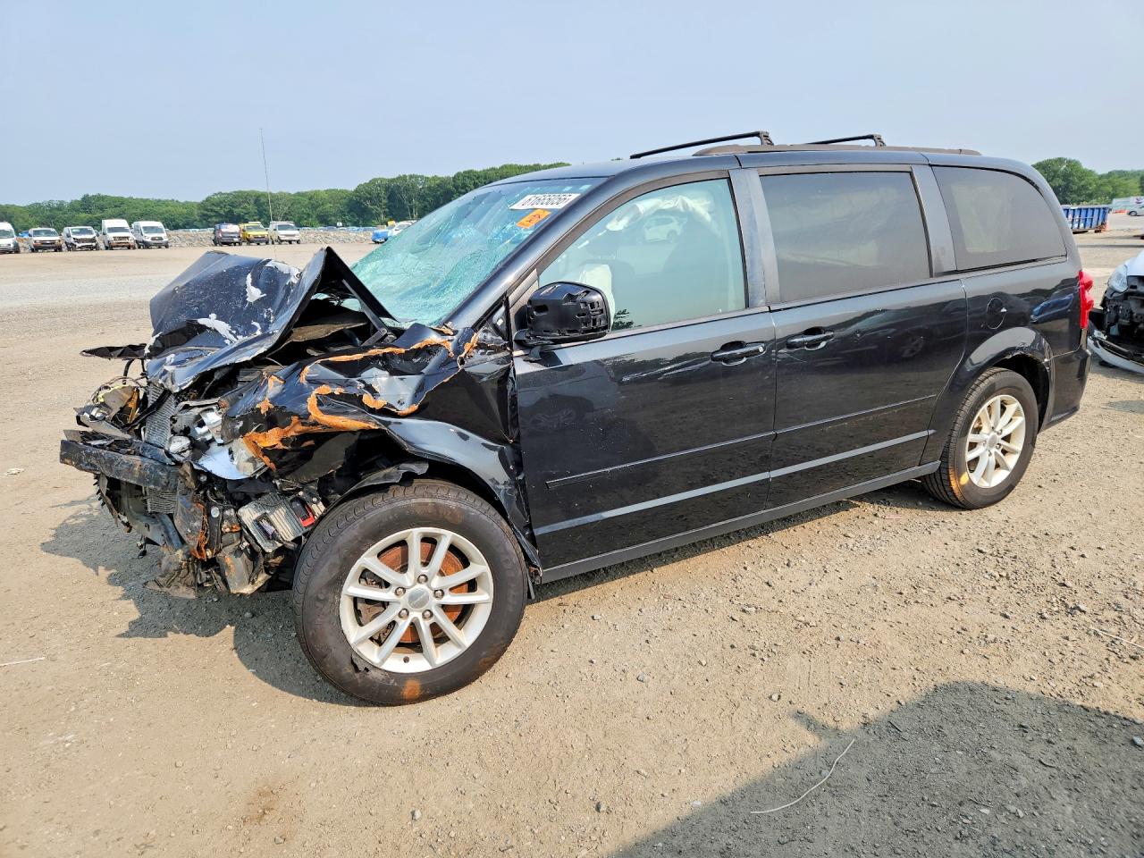 2016 DODGE CARAVAN SXT | 2C4RDGCG2GR345222 | UPCARS
