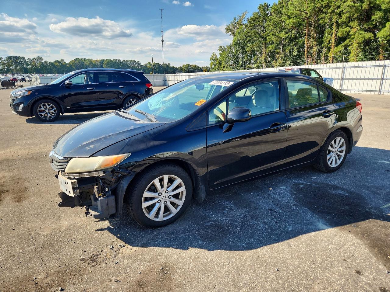 2012 HONDA CIVIC EX | 2HGFB2F83CH321349 | UPCARS