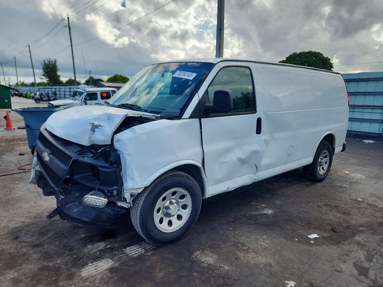 2013 CHEVROLET EXPRESS CARGO DELIVERY VAN | 1GCSGAFX9D1168010 | UPCARS