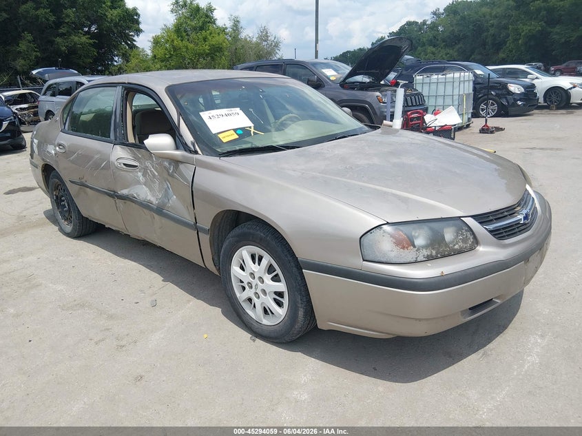 2002 CHEVROLET IMPALA | 2G1WF55E129173411 | UPCARS