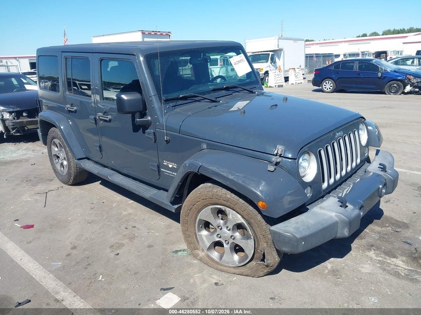 2018 JEEP WRANGLER JK UNLIMITED SAHARA 4X4 | 1C4BJWEG2JL851294 | UPCARS