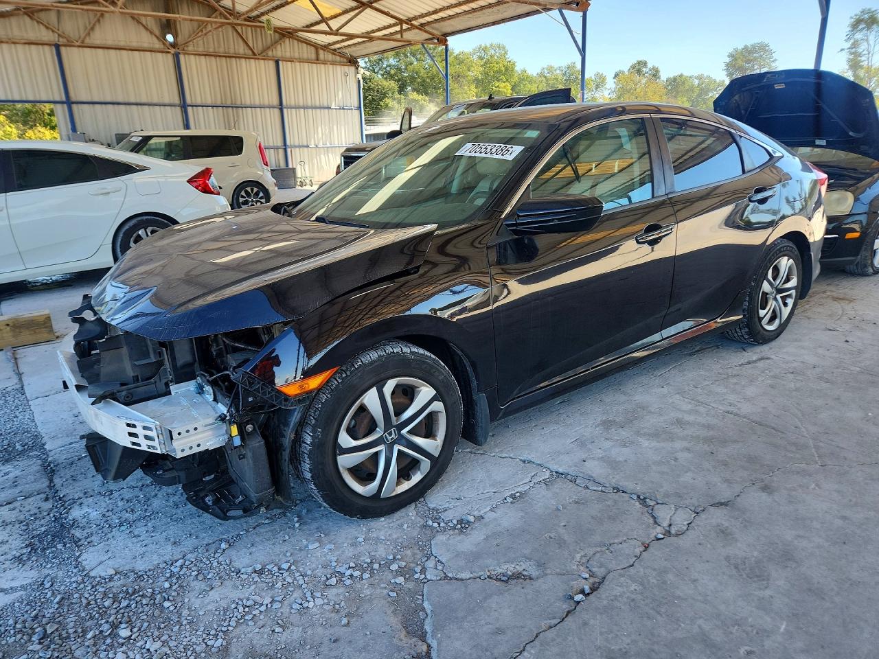 2016 HONDA CIVIC LX | 2HGFC2F5XGH504403 | UPCARS