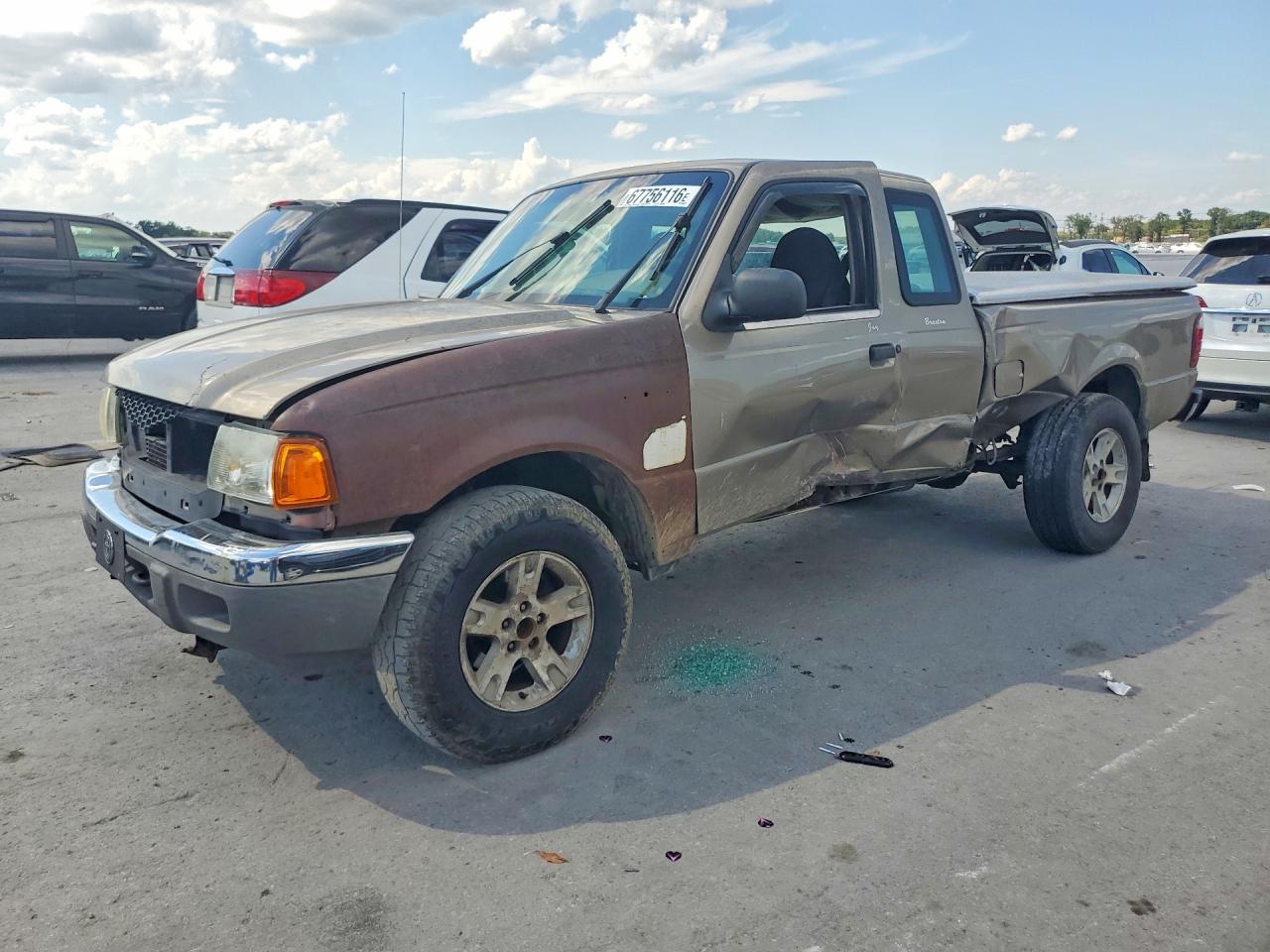2003 FORD RANGER SUPER CAB | 1FTYR15E93PB07496 | UPCARS