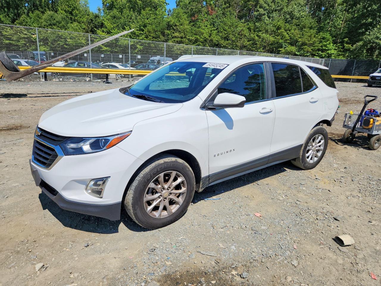 2021 CHEVROLET EQUINOX LT | 3GNAXUEV2MS103678 | UPCARS