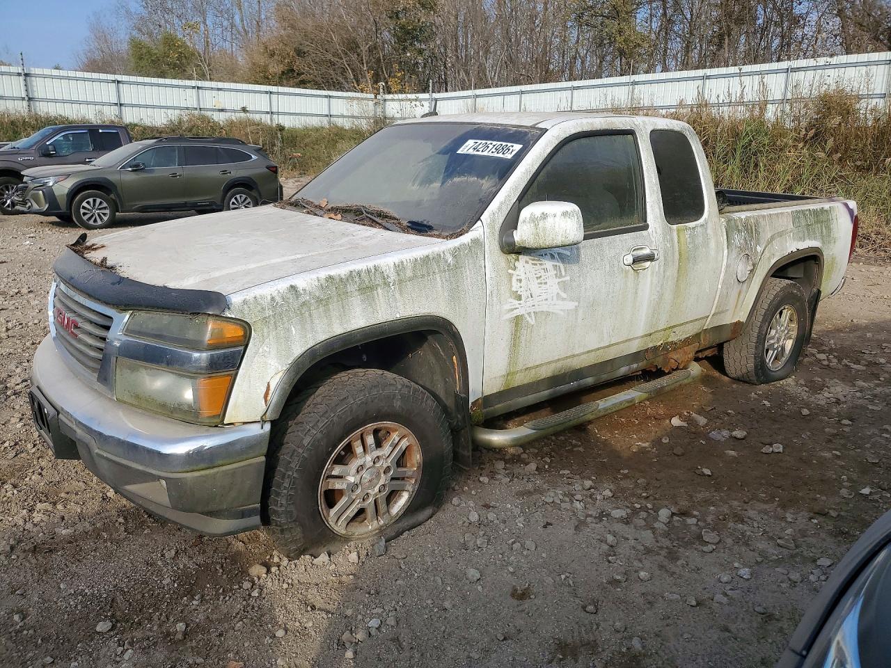 2011 GMC CANYON SLT | 1GTJ6NFE6B8108419 | UPCARS