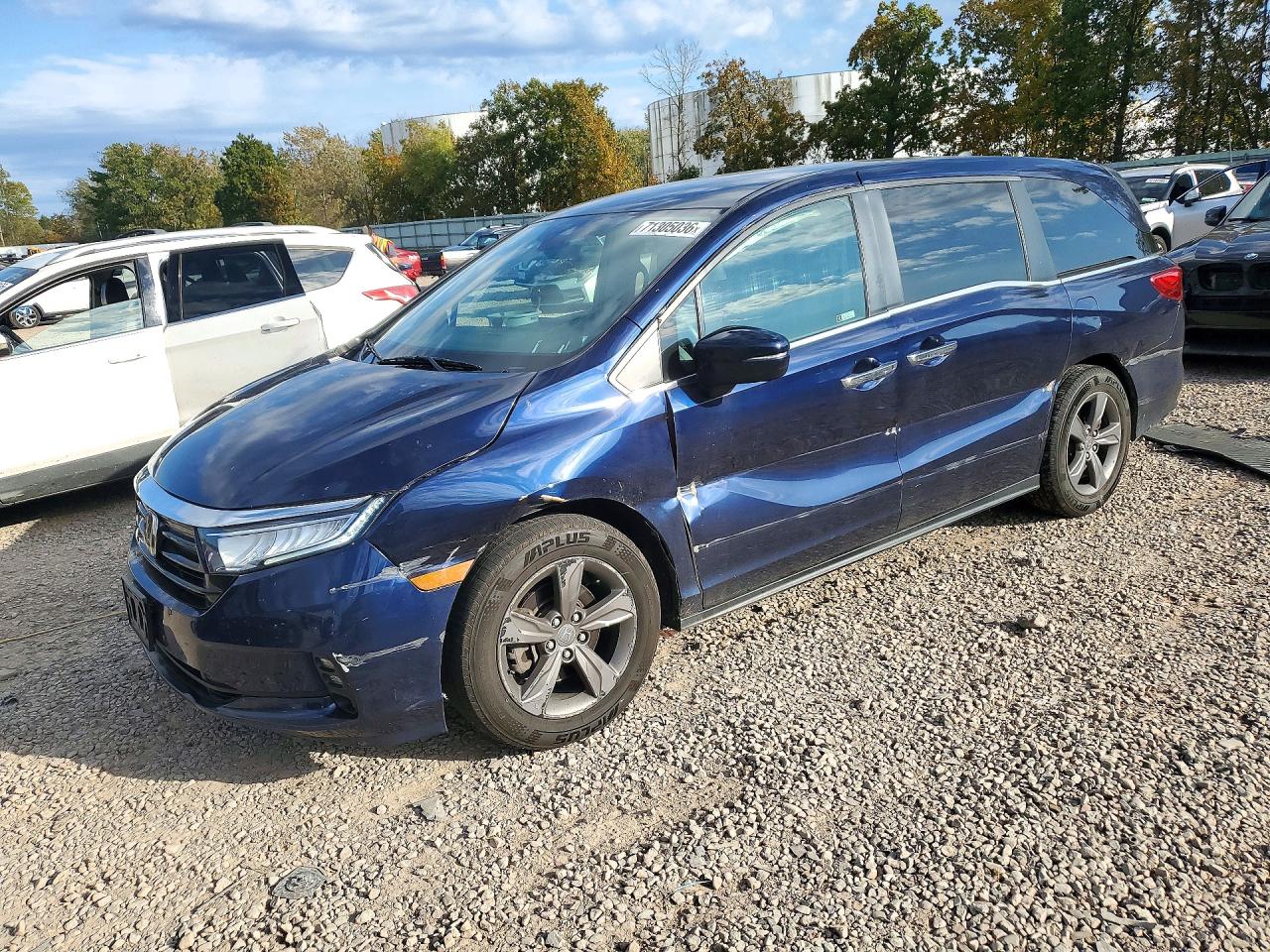 2022 HONDA ODYSSEY EX | 5FNRL6H57NB035211 | UPCARS