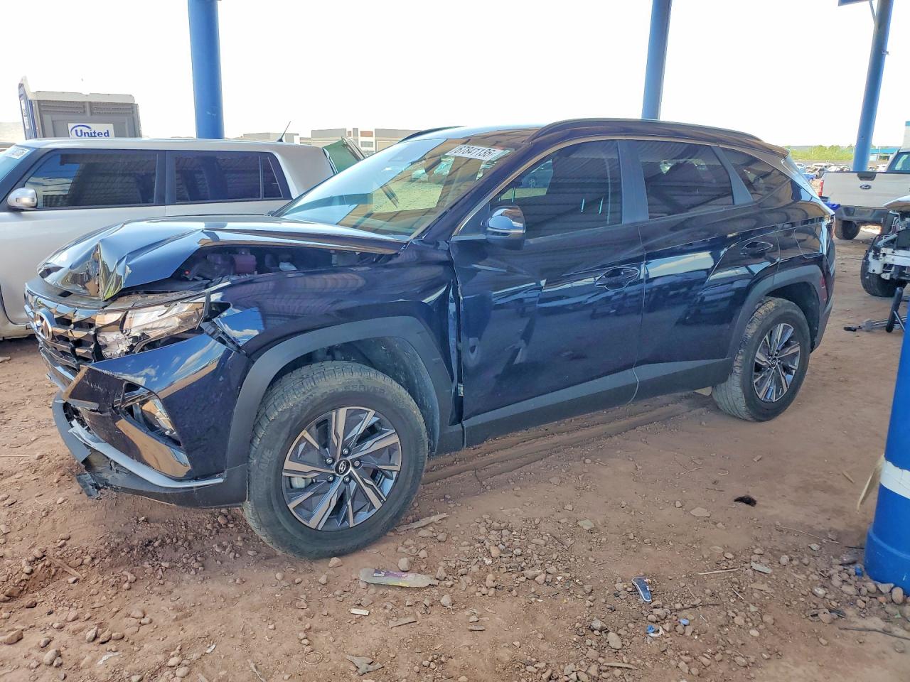 2023 HYUNDAI TUCSON BLUE | KM8JBCA16PU100173 | UPCARS