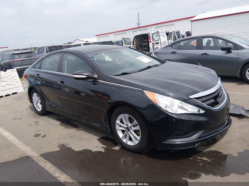 2014 HYUNDAI SONATA GLS | 5NPEB4AC9EH877774 | UPCARS
