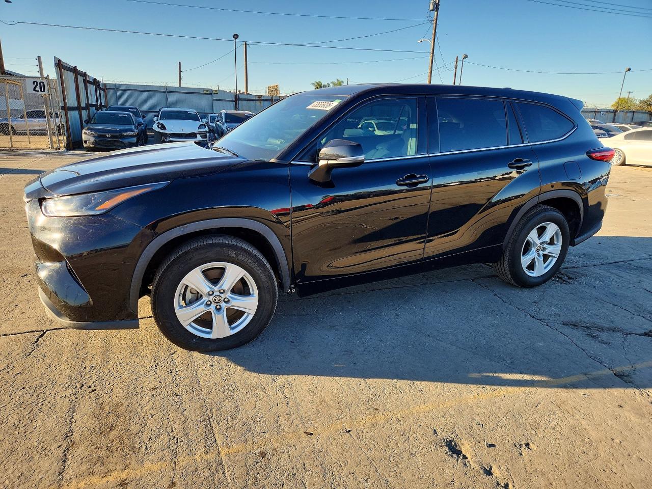 2021 TOYOTA HIGHLANDER L | 5TDCZRAH0MS033935 | UPCARS