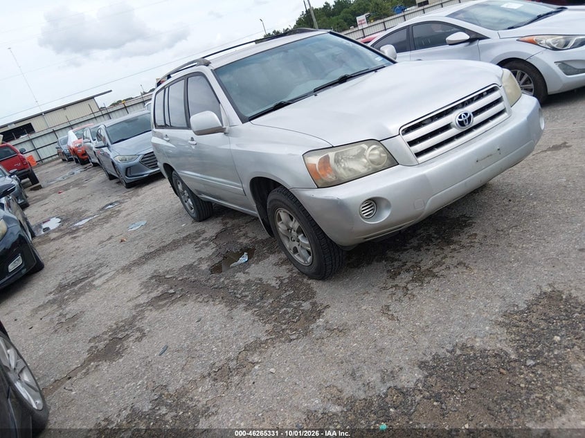 2006 TOYOTA HIGHLANDER V6 | JTEDP21A660125783 | UPCARS