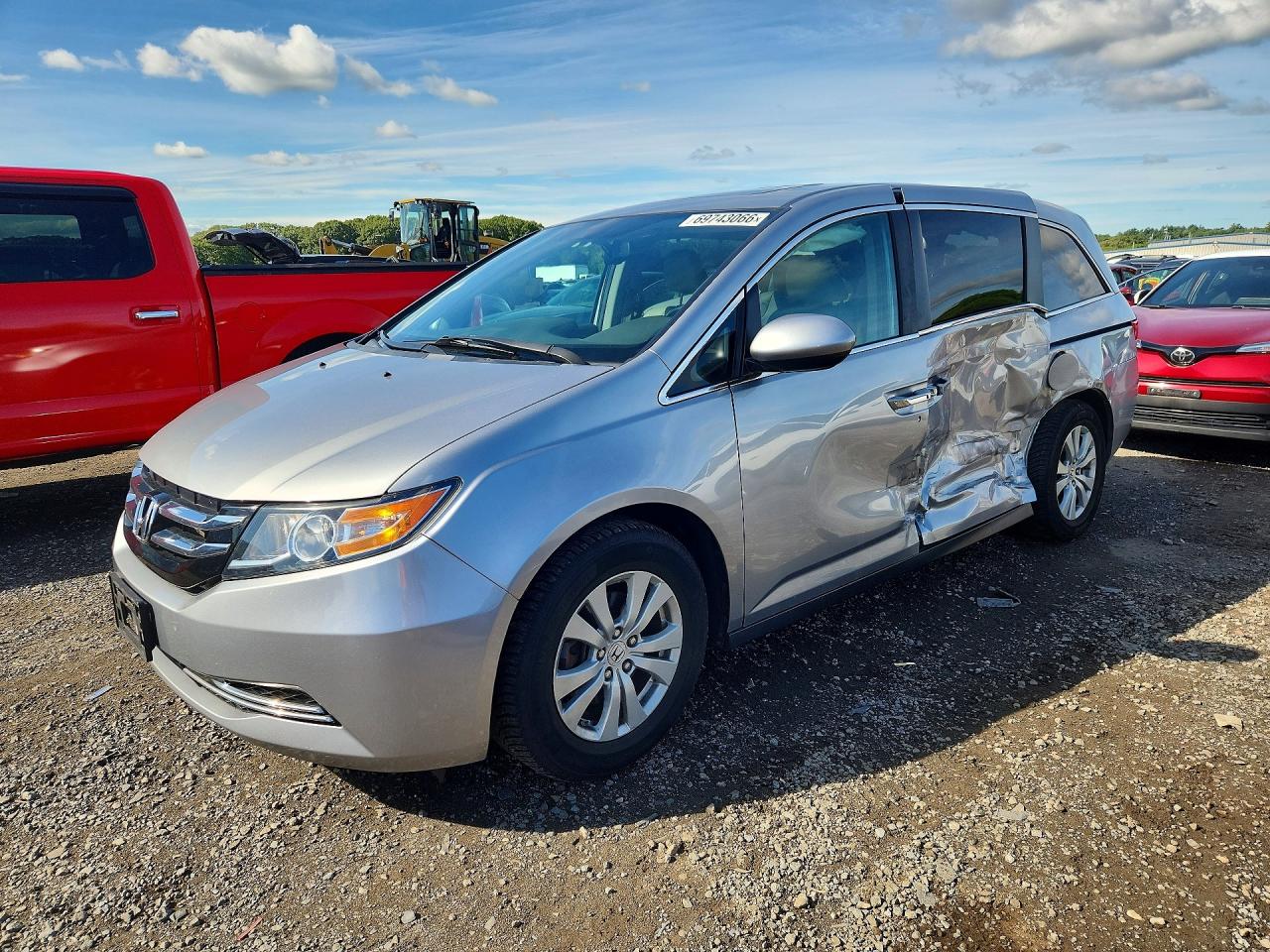 2016 HONDA ODYSSEY EXL | 5FNRL5H65GB142859 | UPCARS