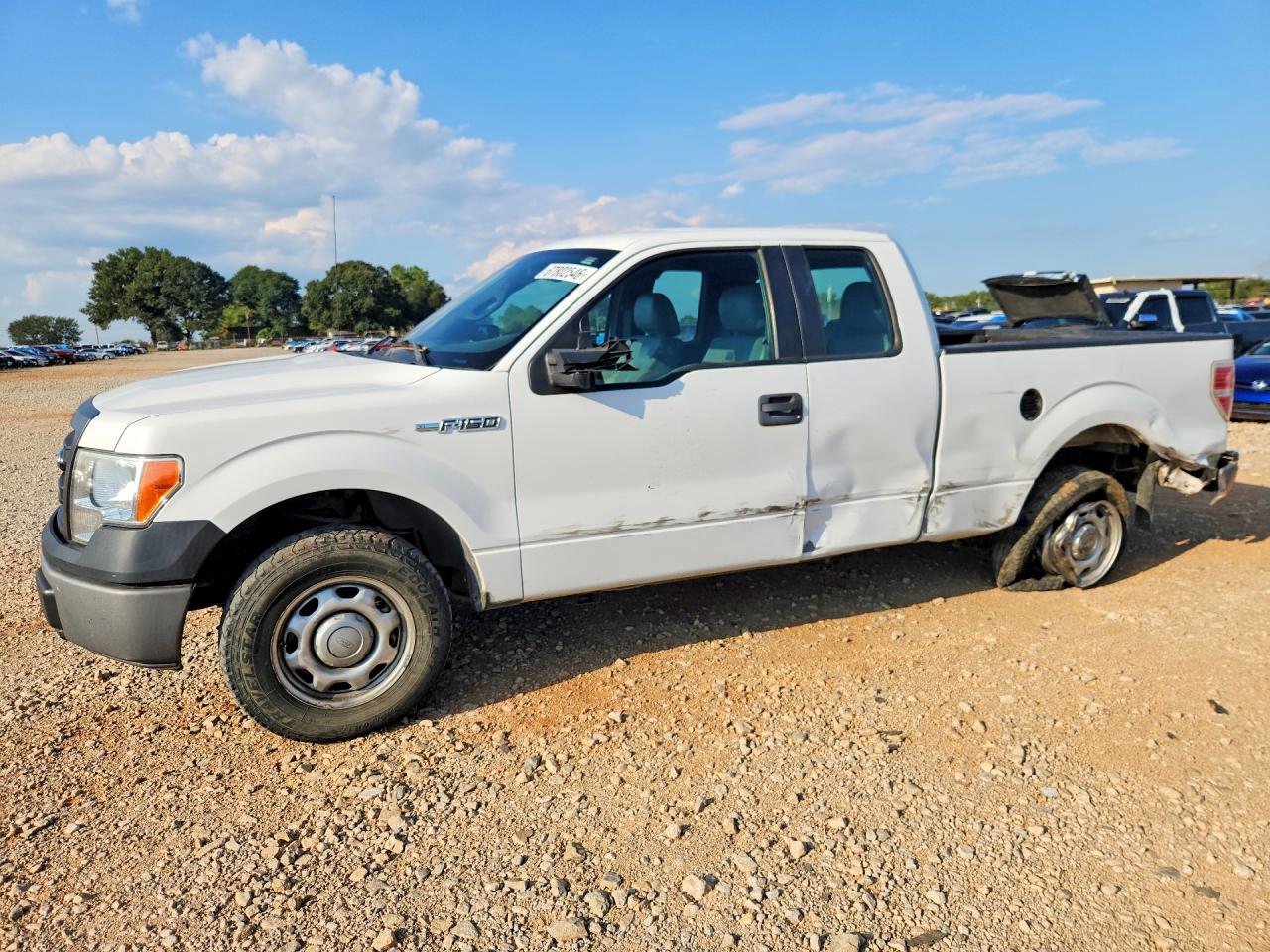 2013 FORD F150 SUPER CAB | 1FTEX1CM9DKF54279 | UPCARS