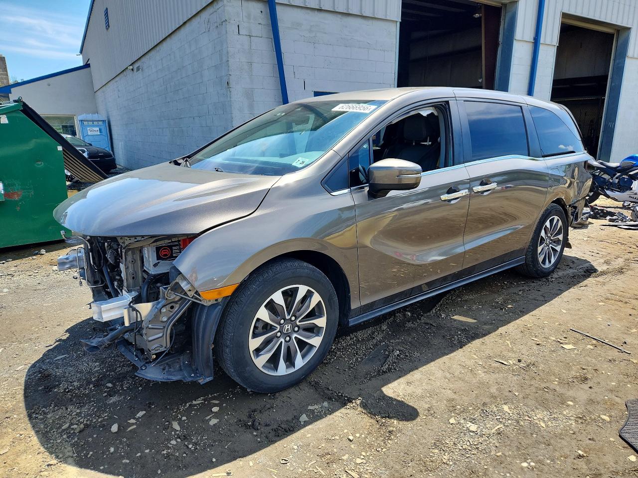 2022 HONDA ODYSSEY EXL | 5FNRL6H70NB021572 | UPCARS