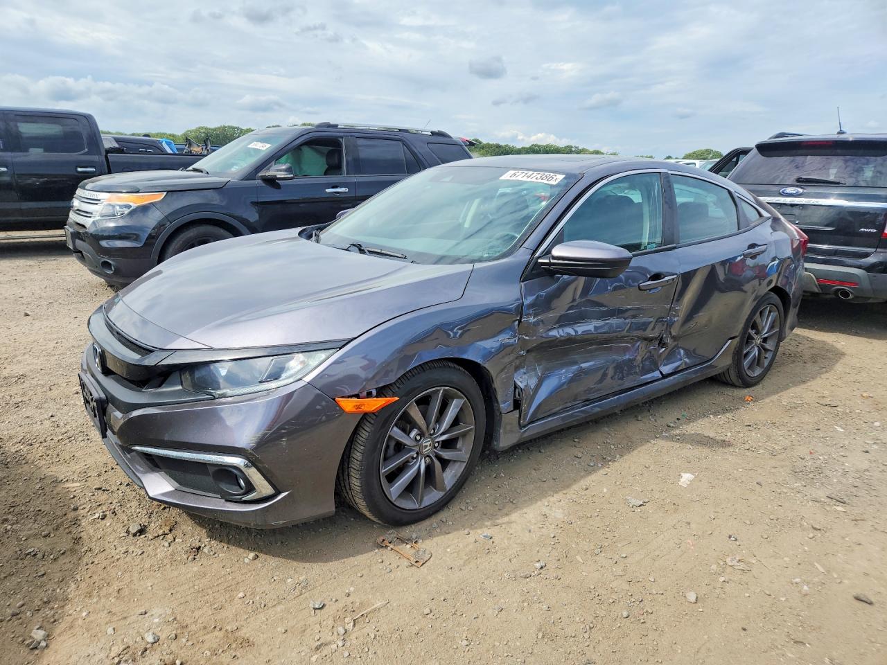 2019 HONDA CIVIC EX | 19XFC1F34KE208627 | UPCARS