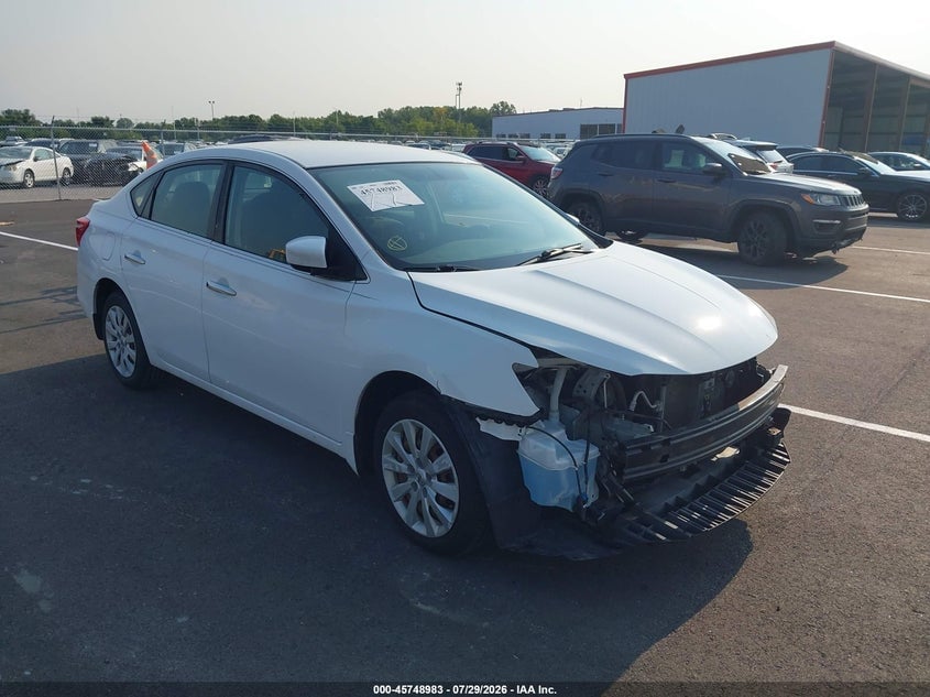 2019 NISSAN SENTRA S | 3N1AB7AP8KY306040 | UPCARS