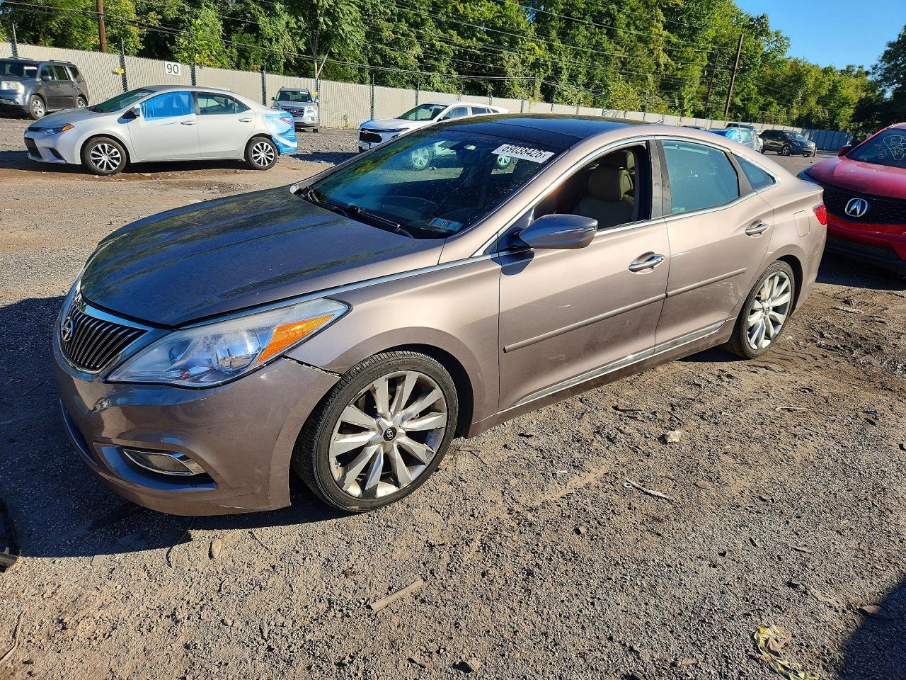 2013 HYUNDAI AZERA BASE | KMHFH4JG0DA249593 | UPCARS