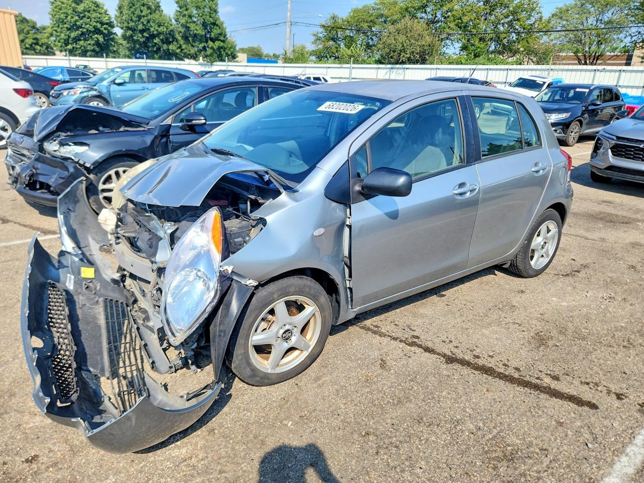 2010 TOYOTA YARIS BASE | JTDKT4K38A5284884 | UPCARS
