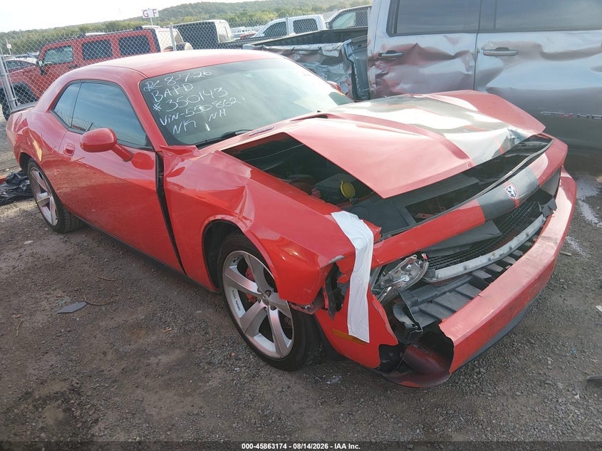 2009 DODGE CHALLENGER SRT8 | 2B3LJ74W29H550862 | UPCARS