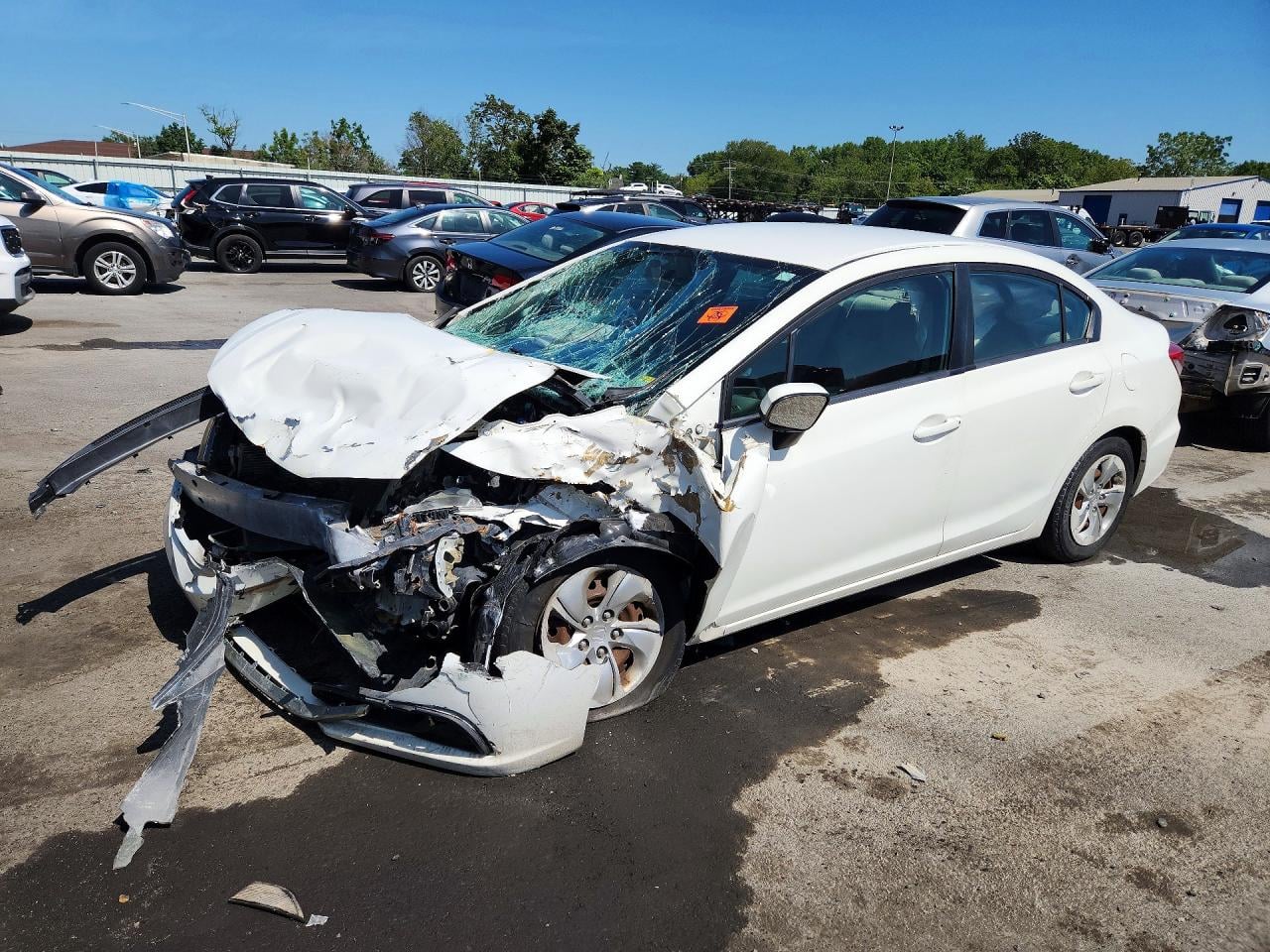 2015 HONDA CIVIC | 2HGFB2F54FH518878 | UPCARS