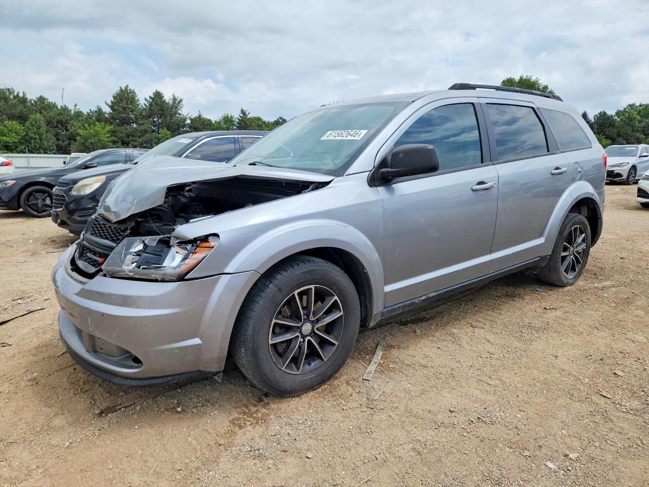 2018 DODGE JOURNEY SE | 3C4PDCAB6JT497631 | UPCARS