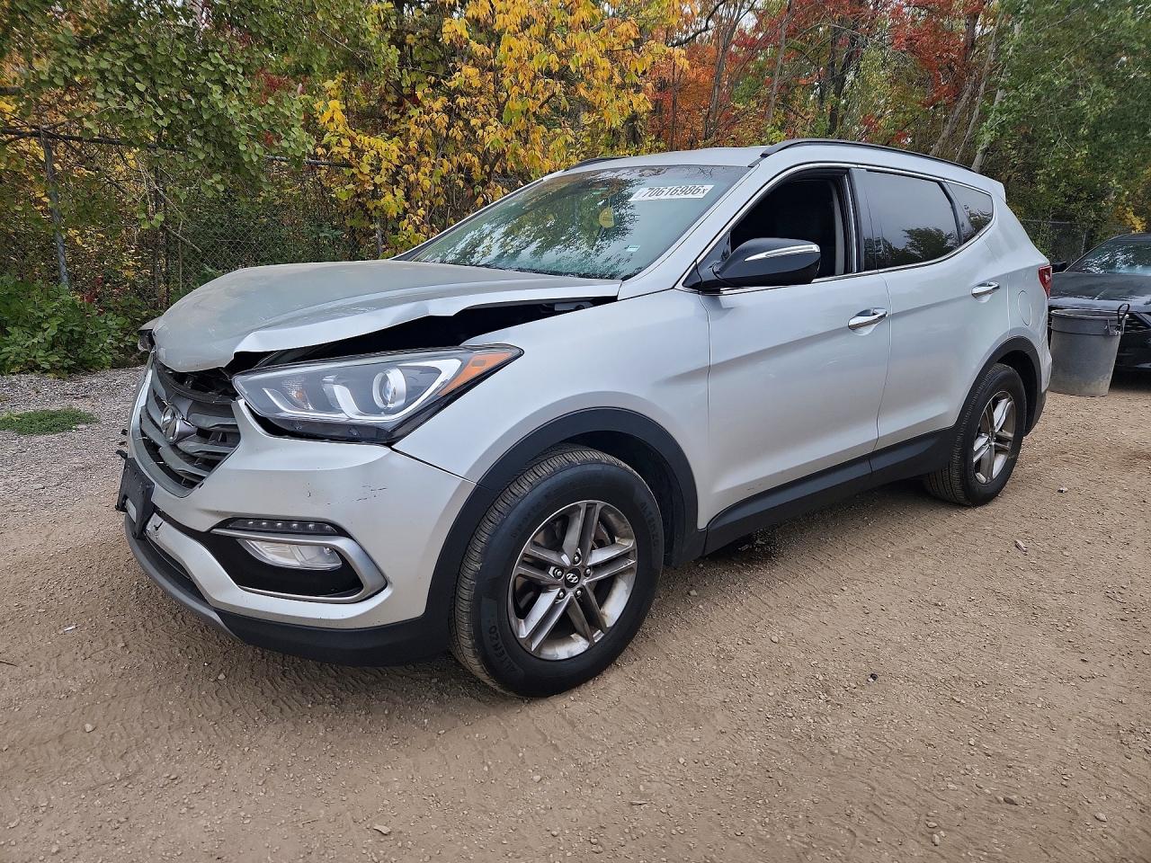2017 HYUNDAI SANTA FE 2.4L | 5XYZUDLB5HG414929 | UPCARS