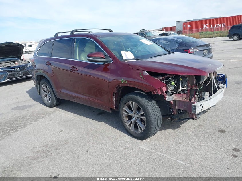 2015 TOYOTA HIGHLANDER LE PLUS V6 | 5TDBKRFH5FS099389 | UPCARS