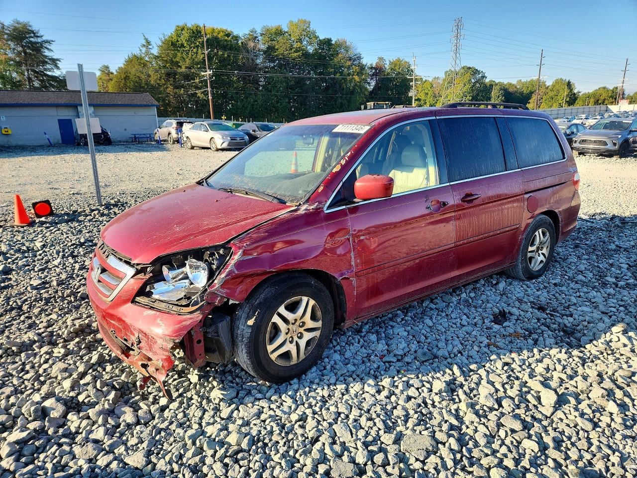 2005 HONDA ODYSSEY EXL | 5FNRL38635B052854 | UPCARS