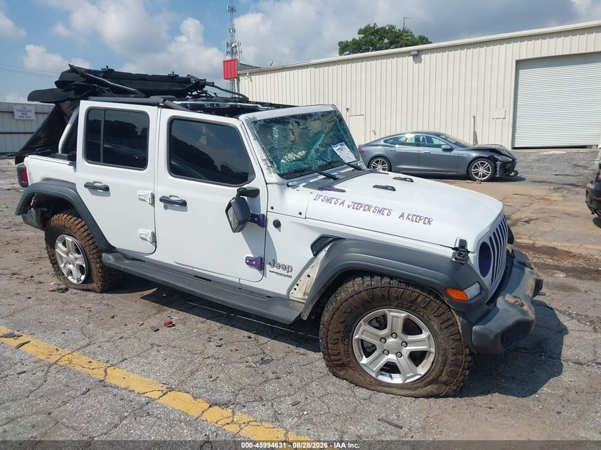 2022 JEEP WRANGLER UNLIMITED SPORT | 1C4HJXDG5NW141313 | UPCARS