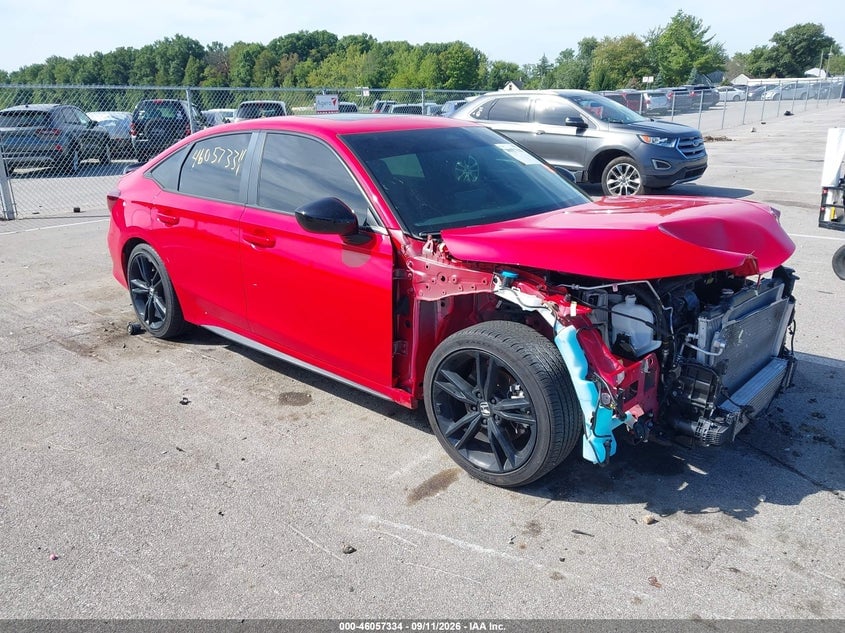 2025 HONDA CIVIC SI BASE W/HIGH PERFORMANCE SUMMER TIRES/ | 2HGFE1E56SH474735 | UPCARS