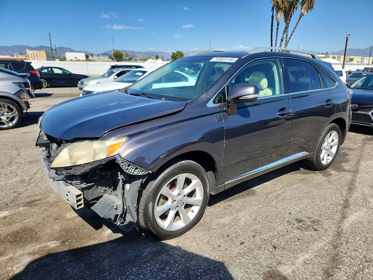 2010 LEXUS RX 350 | 2T2ZK1BA9AC018447 | UPCARS