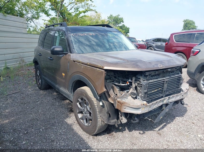 2022 FORD BRONCO SPORT BADLANDS | 3FMCR9D96NRE19859 | UPCARS