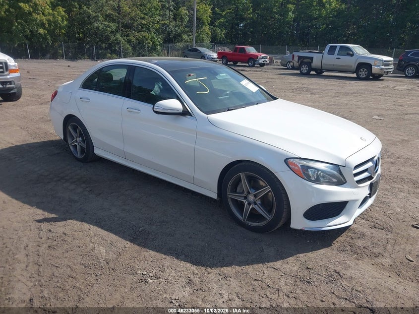 2015 MERCEDES-BENZ C 300 SPORT 4MATIC | 55SWF4KB6FU007896 | UPCARS