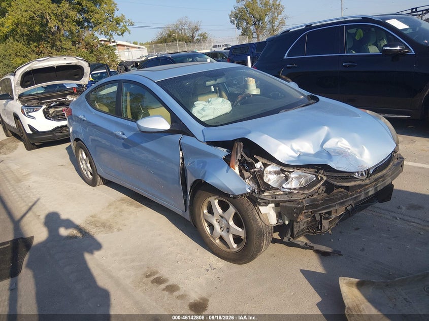 2012 HYUNDAI ELANTRA GLS (ULSAN PLANT) | KMHDH4AE2CU359564 | UPCARS