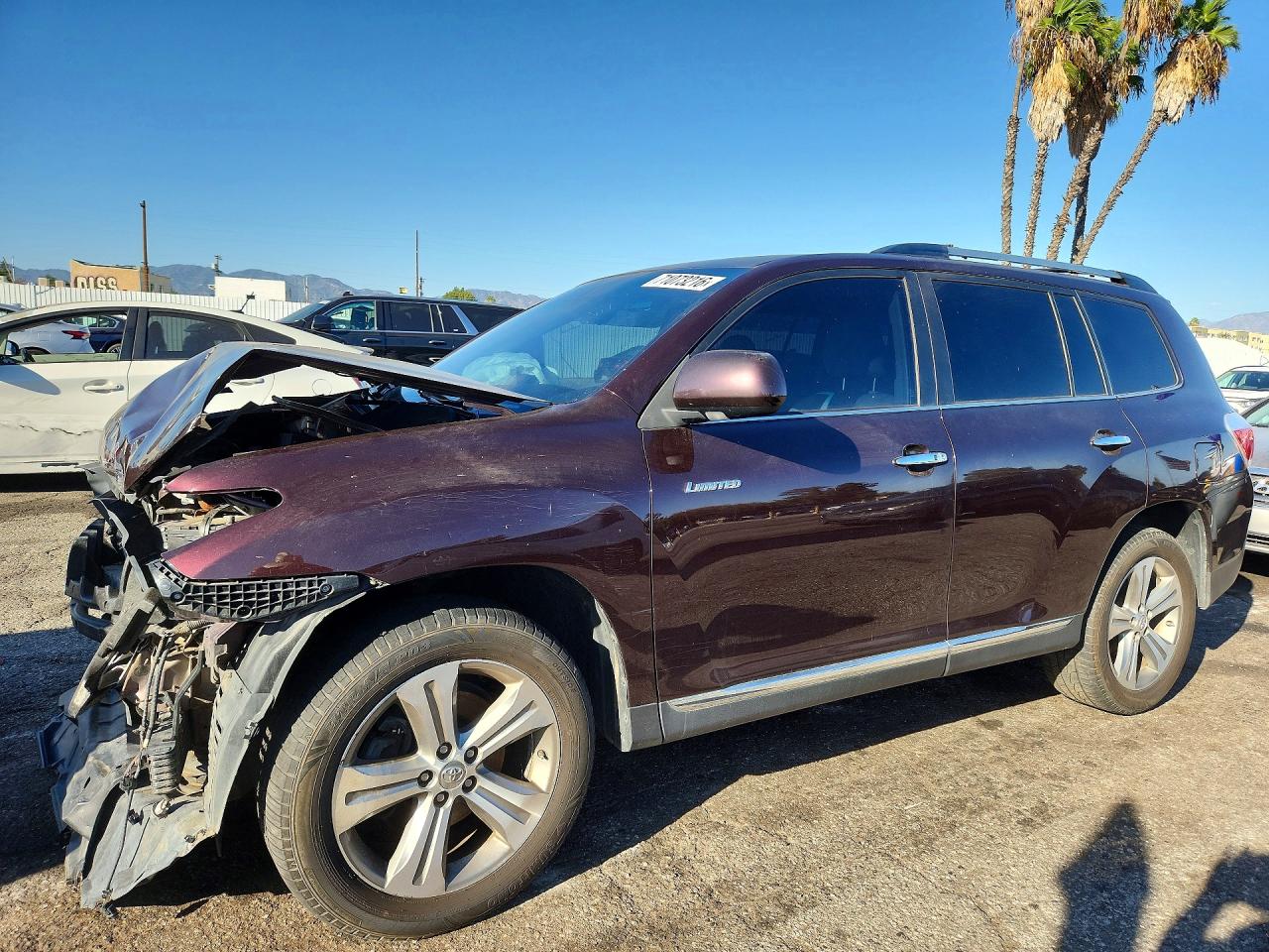2011 TOYOTA HIGHLANDER LIMITED | 5TDDK3EH8BS089148 | UPCARS