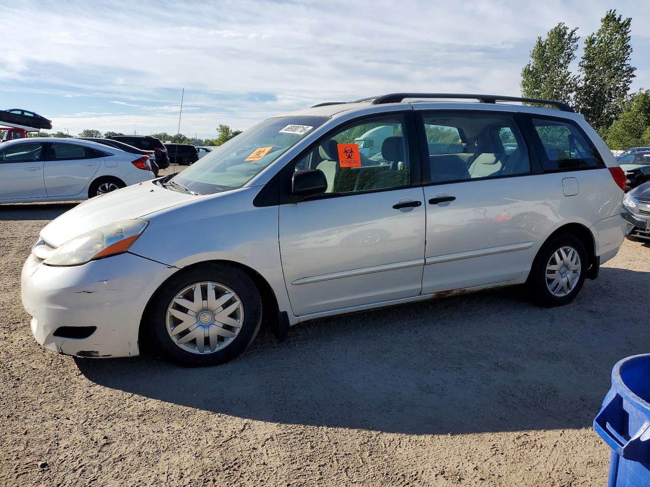 2008 TOYOTA SIENNA CE | 5TDZK29C38S185132 | UPCARS