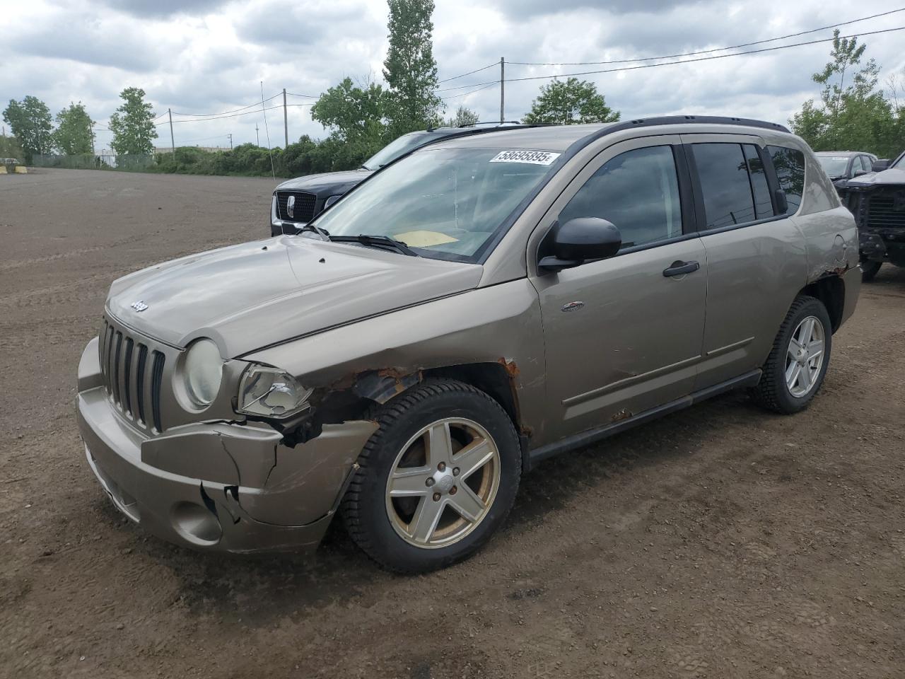 2008 JEEP COMPAS SPORT | 1J8FT47W58D762465 | UPCARS