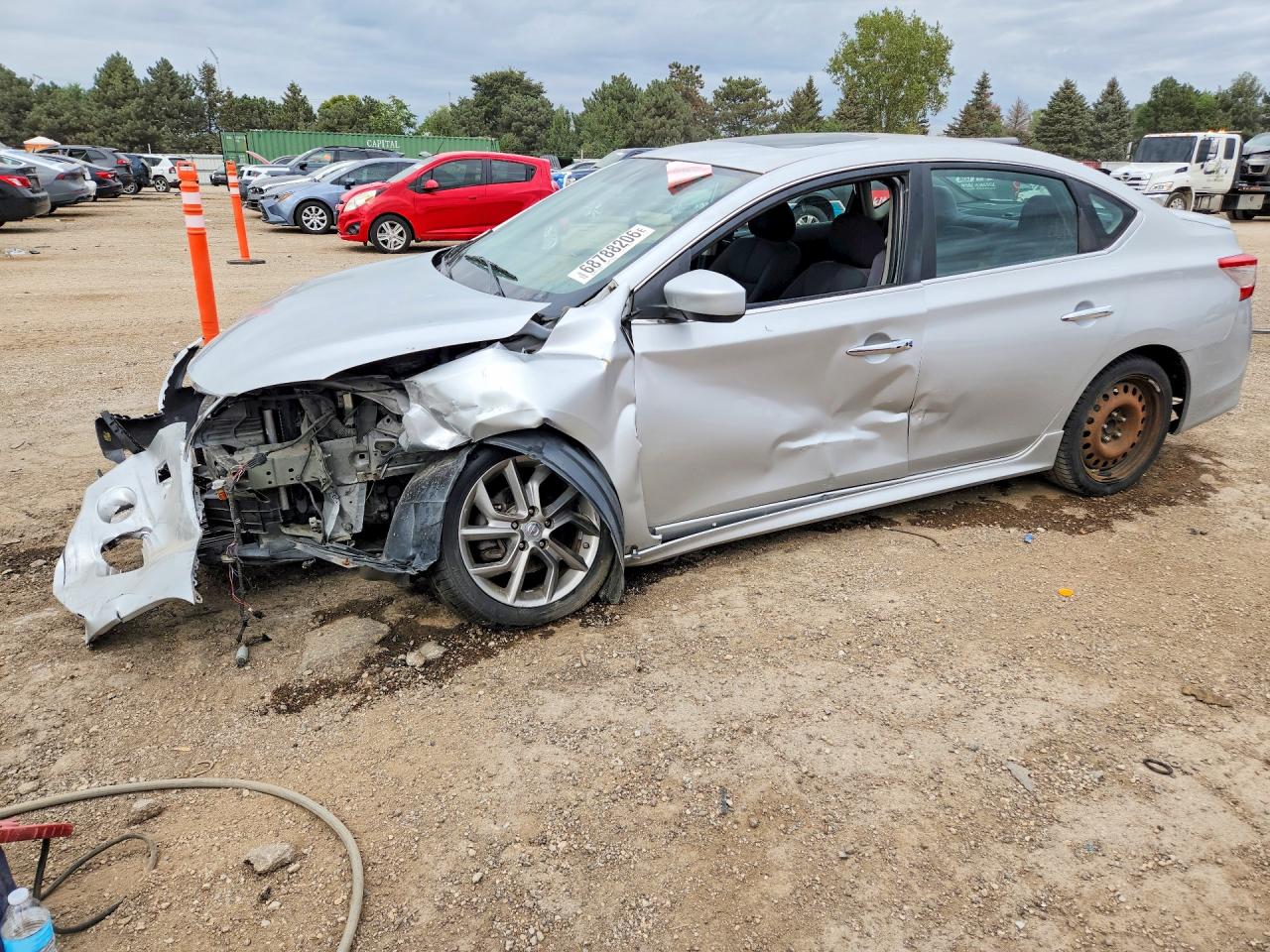2013 NISSAN SENTRA S | 3N1AB7AP8DL672161 | UPCARS