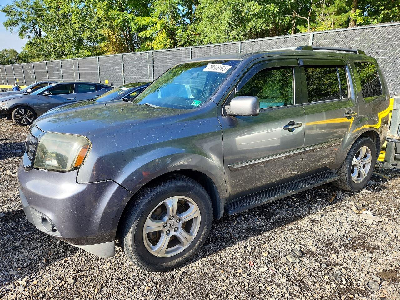 2012 HONDA PILOT EX | 5FNYF4H47CB008697 | UPCARS