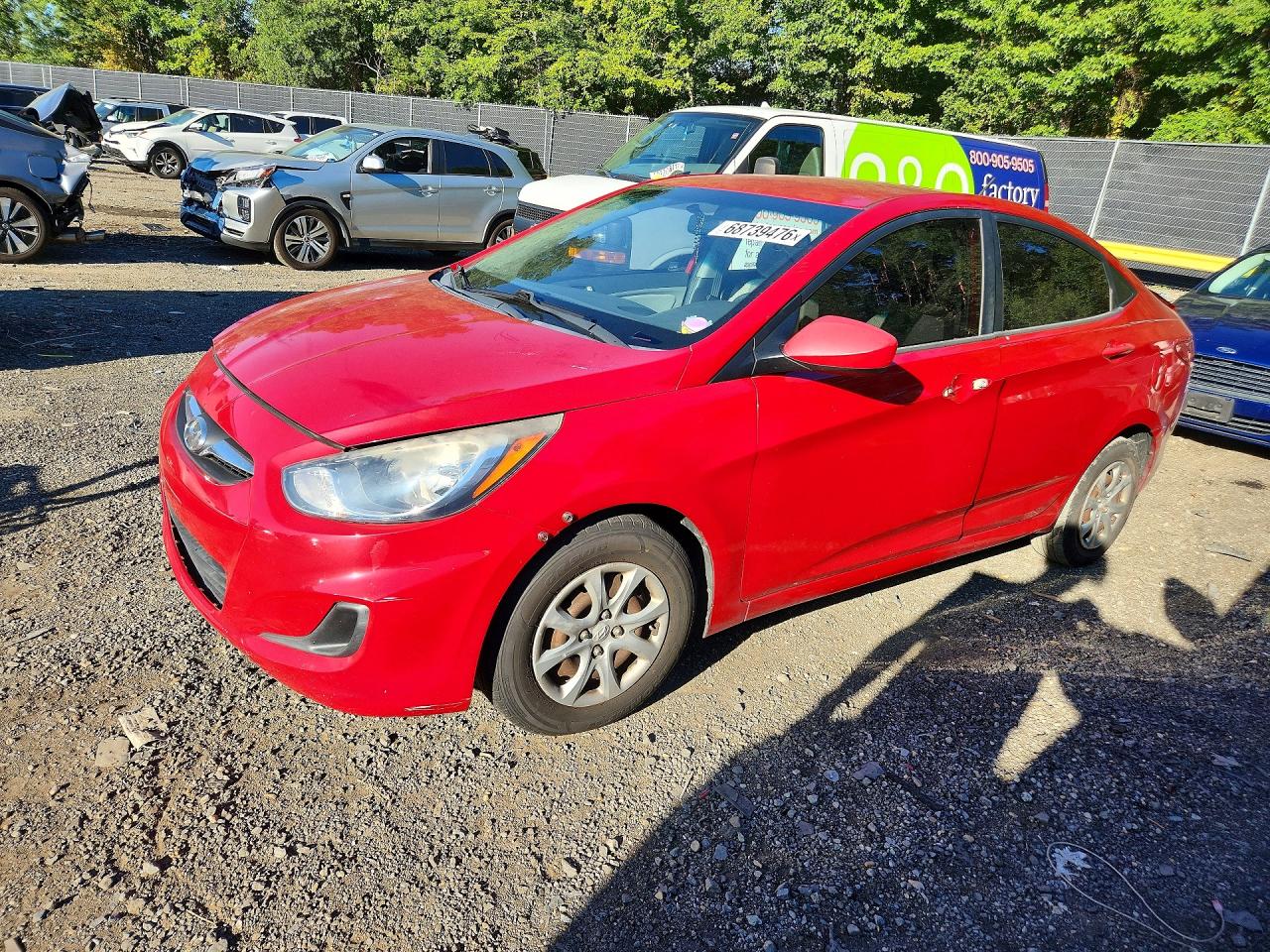 2012 HYUNDAI ACCENT GLS | KMHCT4AE2CU195226 | UPCARS