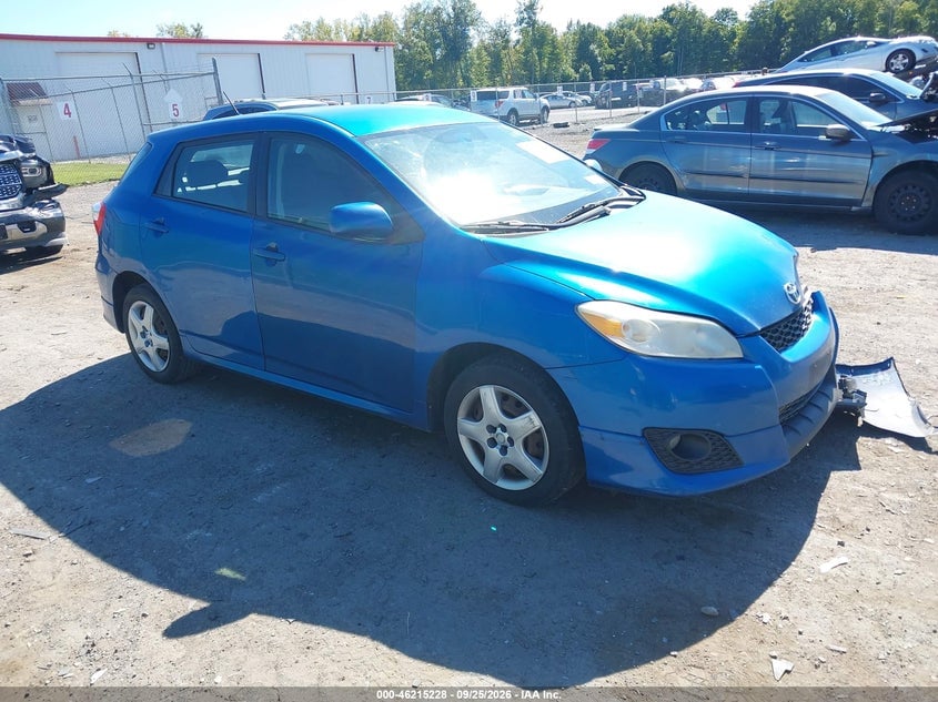2009 TOYOTA MATRIX S | 2T1LE40E69C010844 | UPCARS