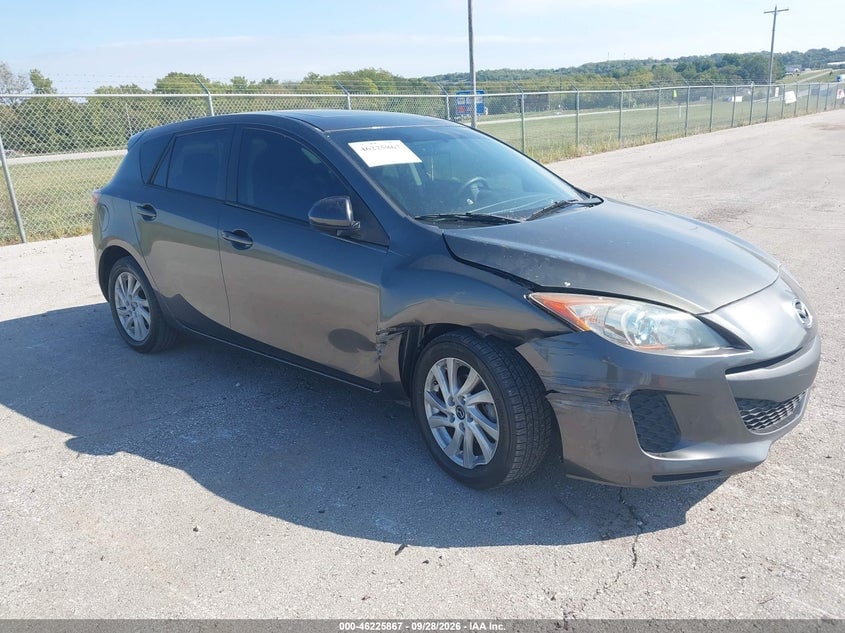 2013 MAZDA MAZDA3 I TOURING | JM1BL1L73D1757781 | UPCARS