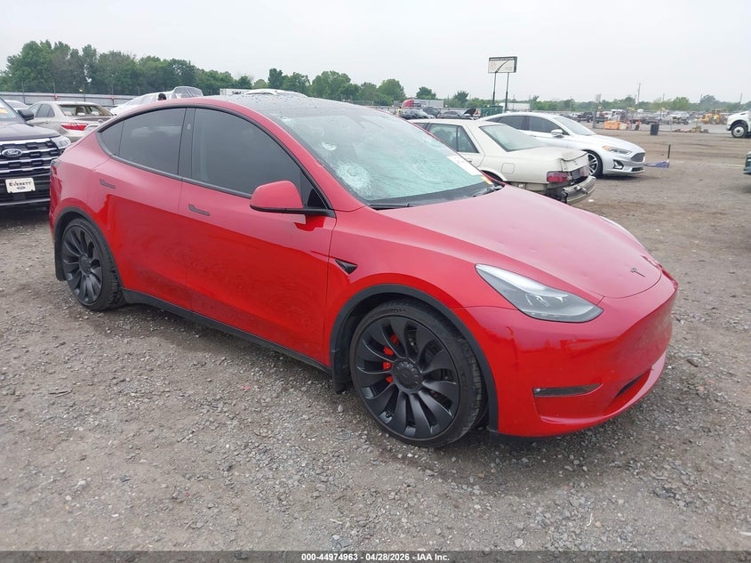 2023 TESLA MODEL Y PERFORMANCE DUAL MOTOR ALL-WHEEL DRIVE | 7SAYGDEF4PF845371 | UPCARS