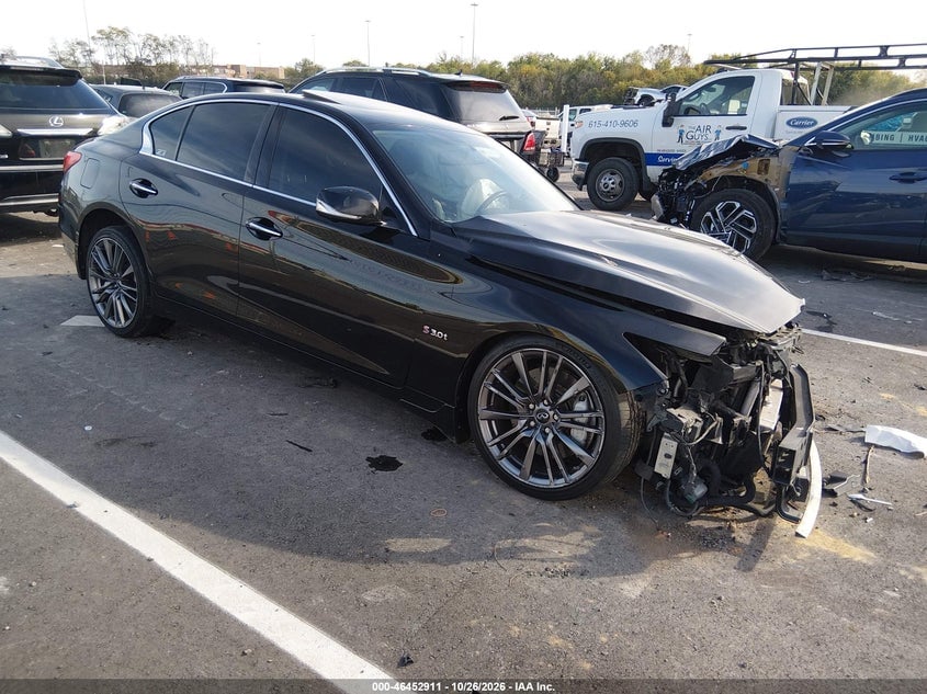 2016 INFINITI Q50 3.0T RED SPORT 400 | JN1FV7AP7GM420098 | UPCARS